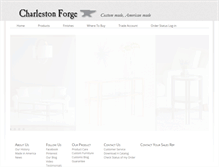 Tablet Screenshot of charlestonforge.com